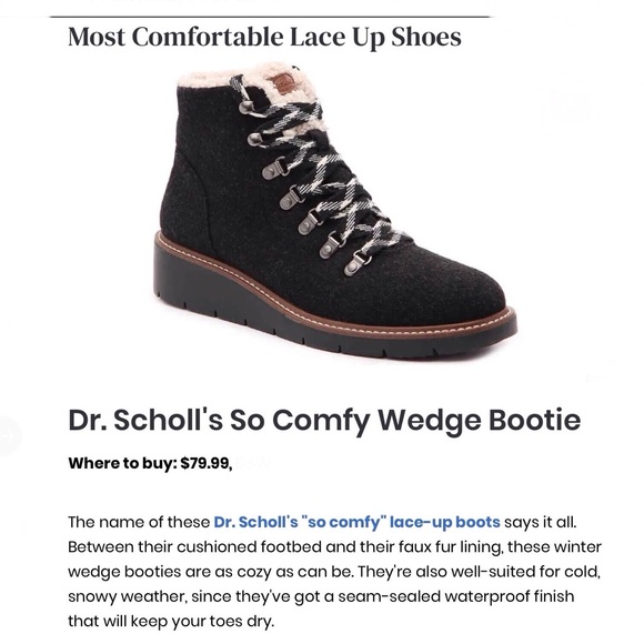 Dr.Scholl’s So Comfy Wedge Bootie - Picture 16 of 16